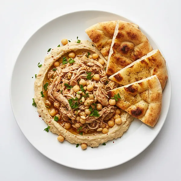 Chicken Msabbaha With Wood Fired Pita